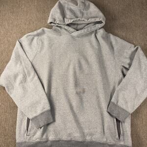 Abercrombie Fitch Hoodie Heavy Gray 2XL 2010 Men’s Side Pockets
